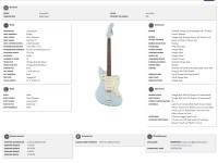Fender Vintera III Mid '60s Jazzmaster Sonic Blue Fender Vintera III Mid '60s Jazzmaster Sonic Blue